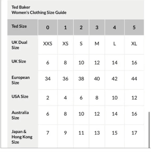 Ted Baker London Norraa Fantasia Shealth Bodycon Dress Size 8 - Picture 11 of 11